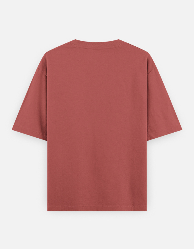 plain lite color oversized tees