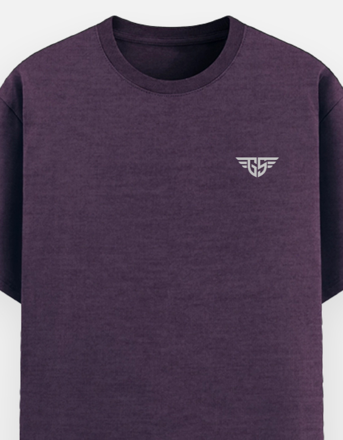 silver logo branded t shirt