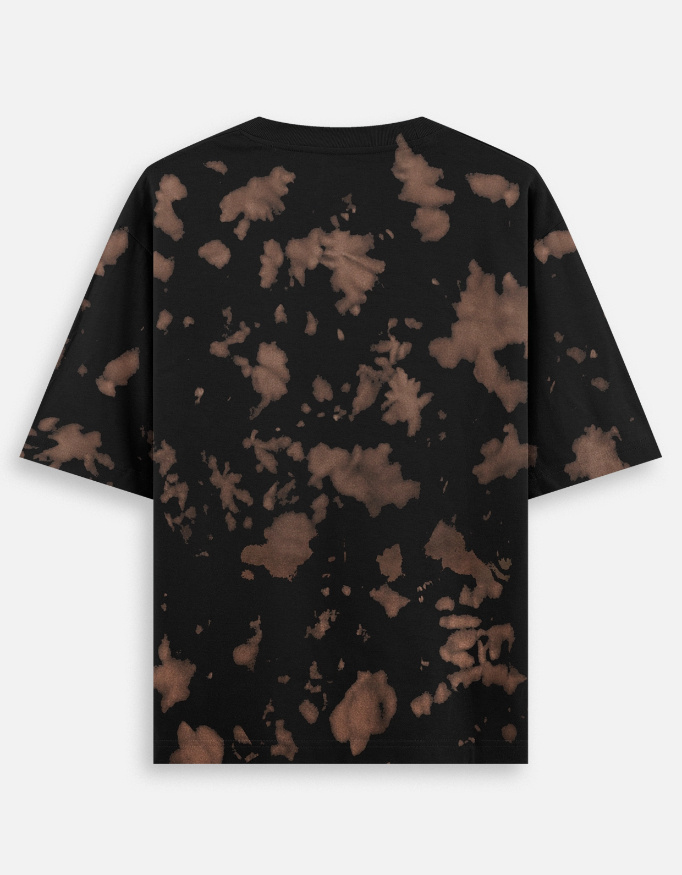 unisex tie dye oversized t shirt
